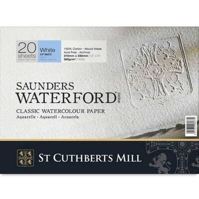 Saunders Waterford Suluboya Blok HP High White 23x31 cm 300gr 20 sf