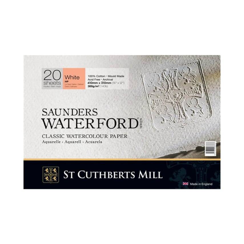 Saunders Waterford Watercolor Block Hp 31x41cm 300gr 20pages - 1