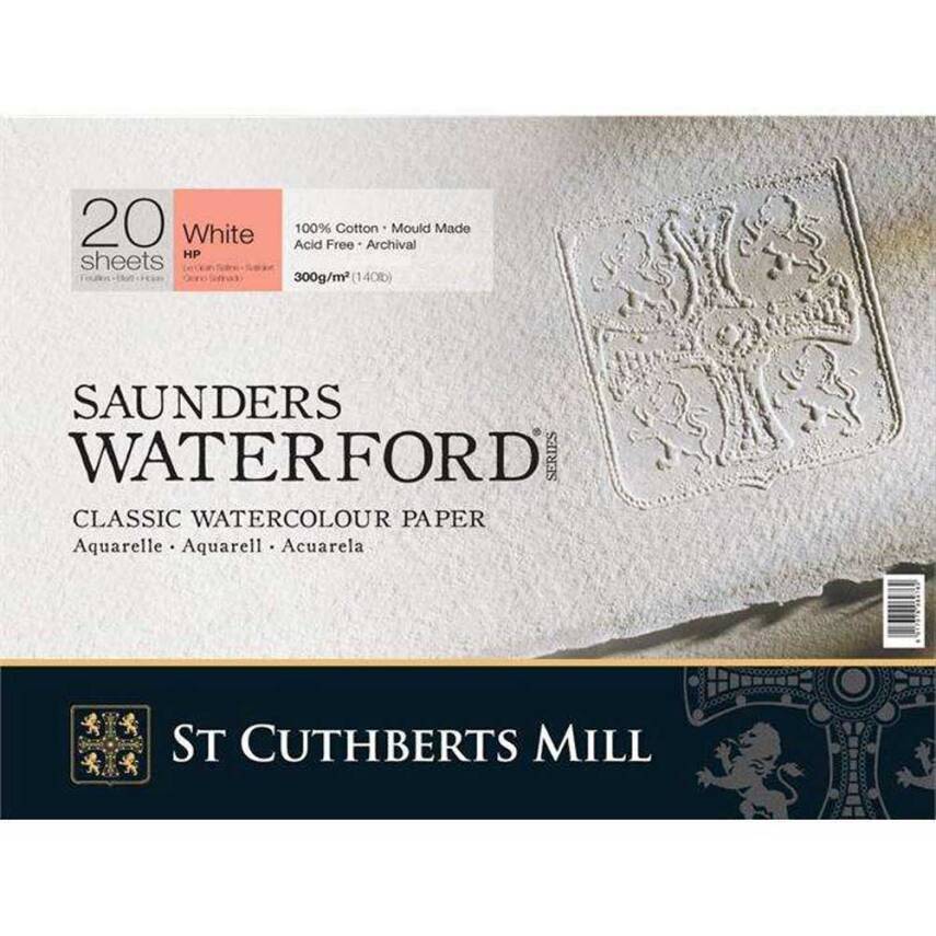 Saunders Waterford Watercolor Block Hp 31x41cm 300gr 20pages - 1