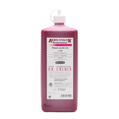 Schmincke Aero Color Acrylic Ink 1000 ml 304 Primary Magenta