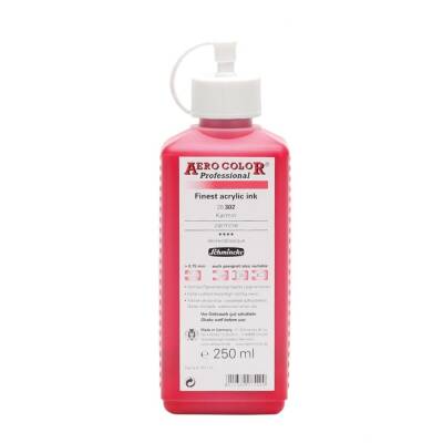 Schmincke Aero Color Acrylic Ink 250 ml 302 Carmine