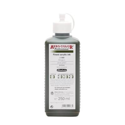 Schmincke Aero Color Acrylic Ink 250 ml 503 Olive Green