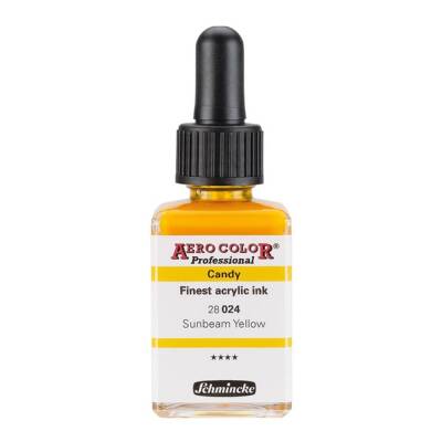 Schmincke Aero Color Acrylic Ink 28 ml 024 Sunbeam Yellow