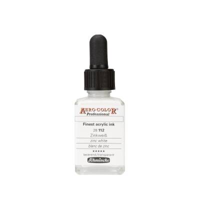 Schmincke Aero Color Acrylic Ink 28 ml 112 Zinc White