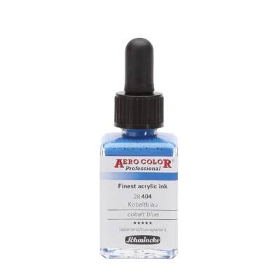 Schmincke Aero Color Acrylic Ink 28 ml 404 Cobalt Blue