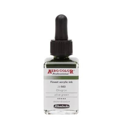 Schmincke Aero Color Acrylic Ink 28 ml 503 Olive Green