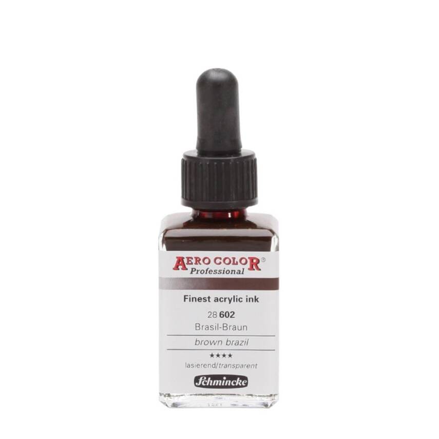 Schmincke Aero Color Acrylic Ink 28 ml 602 BroBrazil - 1