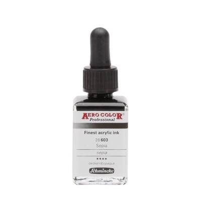 Schmincke Aero Color Acrylic Ink 28 ml 603 Sepia