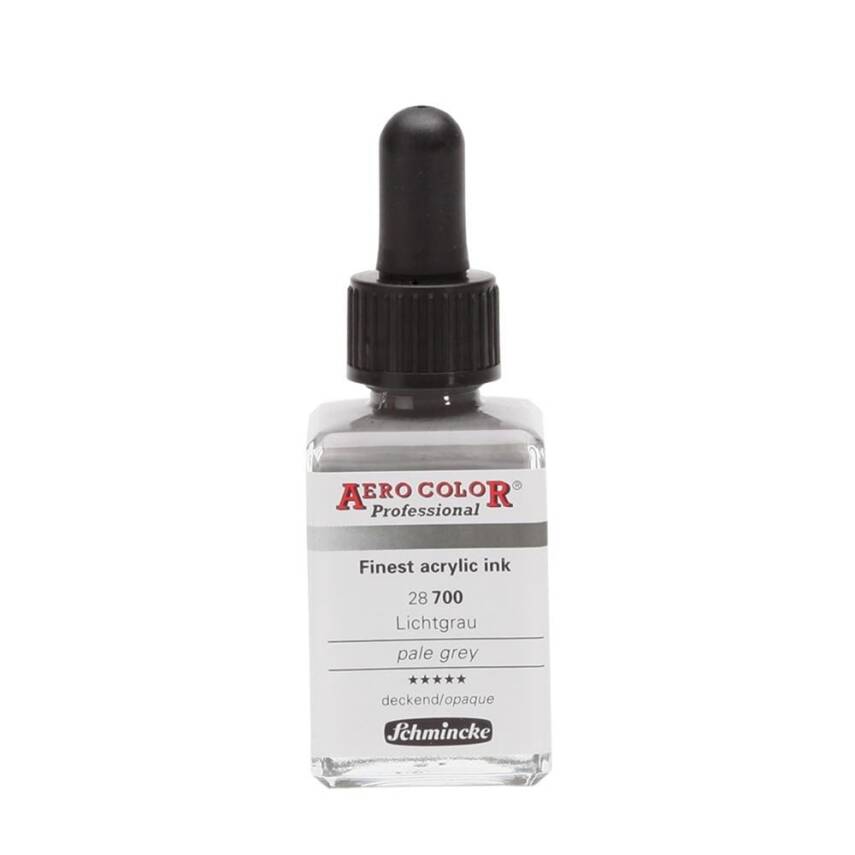 Schmincke Aero Color Acrylic Ink 28 ml 700 Pale Gray - 1