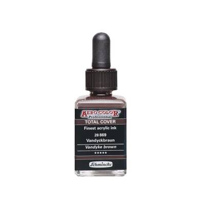 Schmincke Aero Color Acrylic Ink 28 ml 869 Vandyke Brown
