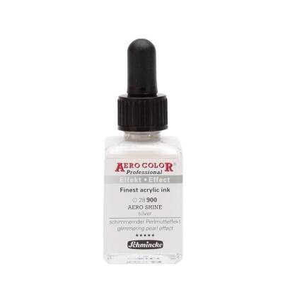 Schmincke Aero Color Acrylic Ink 28 ml 900 Aero Shine Silver