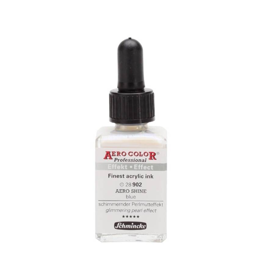 Schmincke Aero Color Acrylic Ink 28 ml 902 Aero Shine Blue - 1