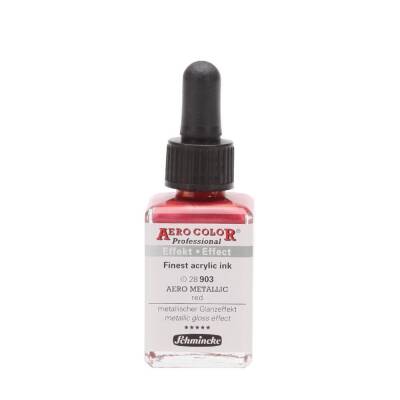 Schmincke Aero Color Acrylic Ink 28 ml 903 Aero Metallic Red