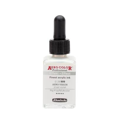 Schmincke Aero Color Acrylic Ink 28 ml 909 Aero Vision Silver Violet