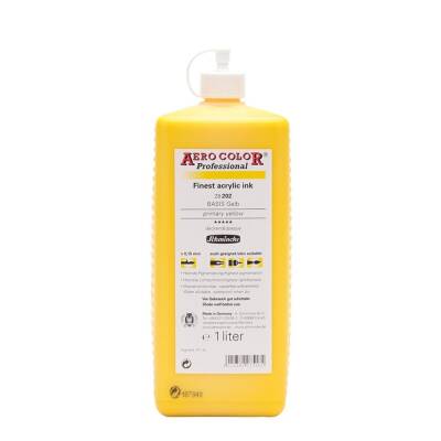 Schmincke Aero Color Akrilik Mürekkep 1000 ml 202 Primary Yellow - 2