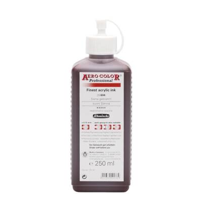 Schmincke Aero Color Akrilik Mürekkep 250 ml 604 Burnt Sienna - 1