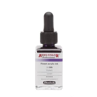 Schmincke Aero Color Akrilik Mürekkep 28 ml 305 Violet
