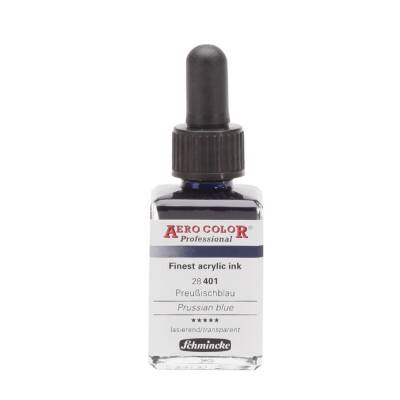 Schmincke Aero Color Akrilik Mürekkep 28 ml 401 Prussian Blue