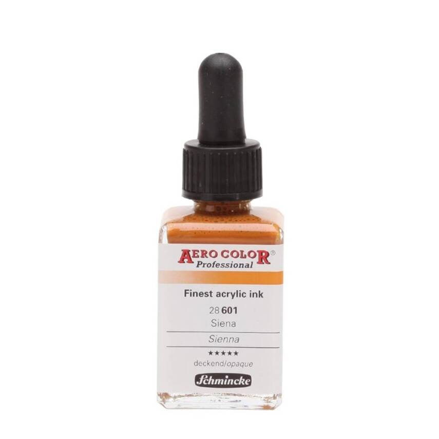 Schmincke Aero Color Akrilik Mürekkep 28 ml 601 Sienna - 1