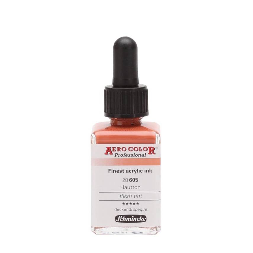 Schmincke Aero Color Akrilik Mürekkep 28 ml 605 Flesh Tint - 1