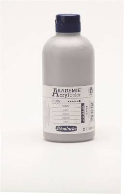 Schmincke Akademie Acryl Color Acrylic Paint 500 ml 800 Silver