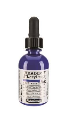 Schmincke Akademie Acrylic Ink 50 ml 442 Ultramarine Blue