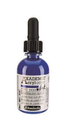 Schmincke Akademie Acrylic Ink 50 ml 443 Cobalt Blue Hue Deep