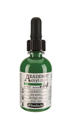 Schmincke Akademie Acrylic Ink 50 ml 552 Leaf Green - 2