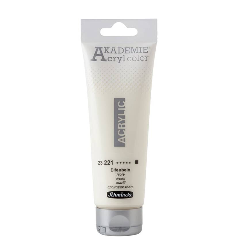 Schmincke Akademie Acrylic Paint 120 ml 221 Ivory - 1