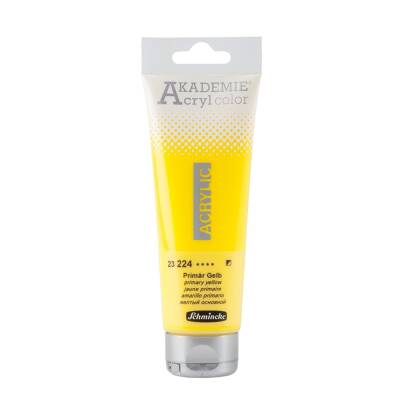 Schmincke Akademie Acrylic Paint 120 ml 224 Primary Yellow