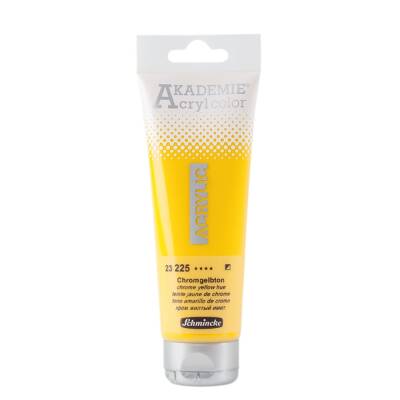 Schmincke Akademie Acrylic Paint 120 ml 225 Chrome Yellow Hue