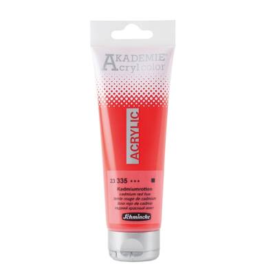 Schmincke Akademie Acrylic Paint 120 ml 335 Cadmium Red Hue