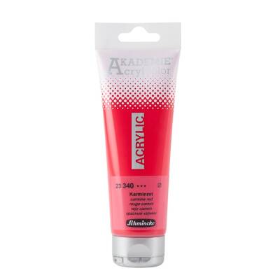 Schmincke Akademie Acrylic Paint 120 ml 340 Carmine Red