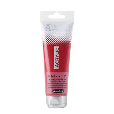 Schmincke Akademie Acrylic Paint 120 ml 341 Cadmium Red Hue Dark
