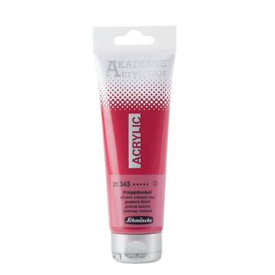 Schmincke Akademie Acrylic Paint 120 ml 343 Alizarin Crimson Hue