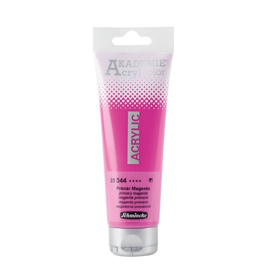 Schmincke Akademie Acrylic Paint 120 ml 344 Primary Magenta - 1