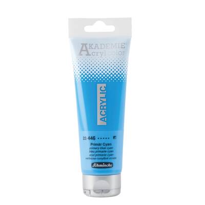Schmincke Akademie Acrylic Paint 120 ml 446 Primary Blue Cyan