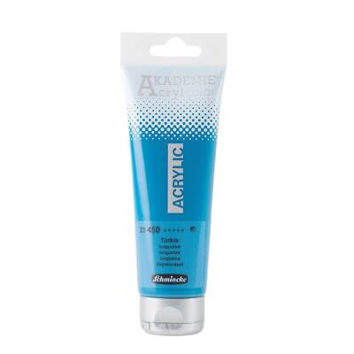 Schmincke Akademie Acrylic Paint 120 ml 450 Turquoise