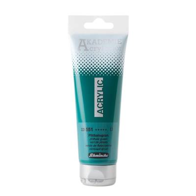 Schmincke Akademie Acrylic Paint 120 ml 551 Phthalo Green