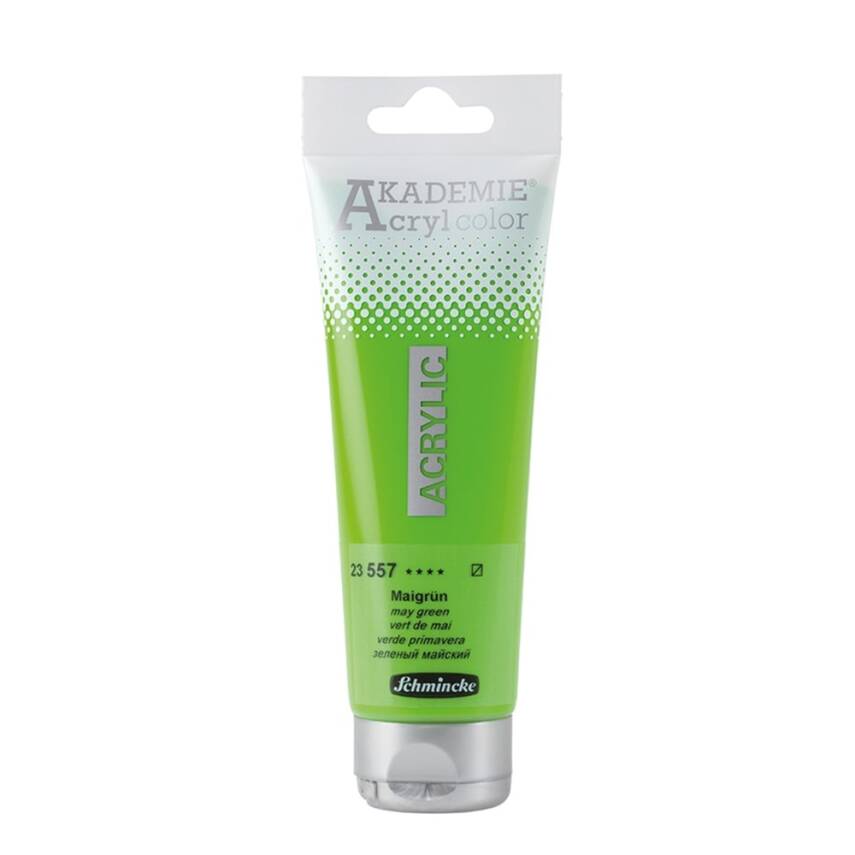 Schmincke Akademie Acrylic Paint 120 ml 557 May Green - 1
