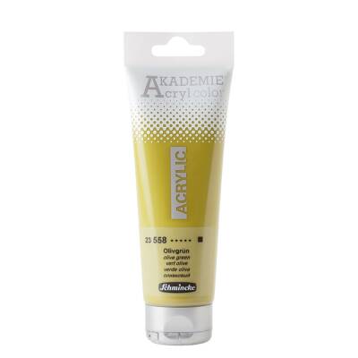 Schmincke Akademie Acrylic Paint 120 ml 558 Olive Green