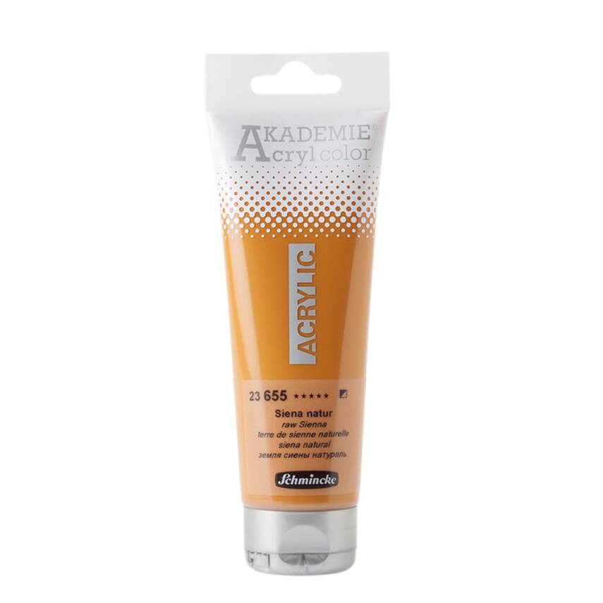Schmincke Akademie Acrylic Paint 120 ml 655 Raw Sienna - 1