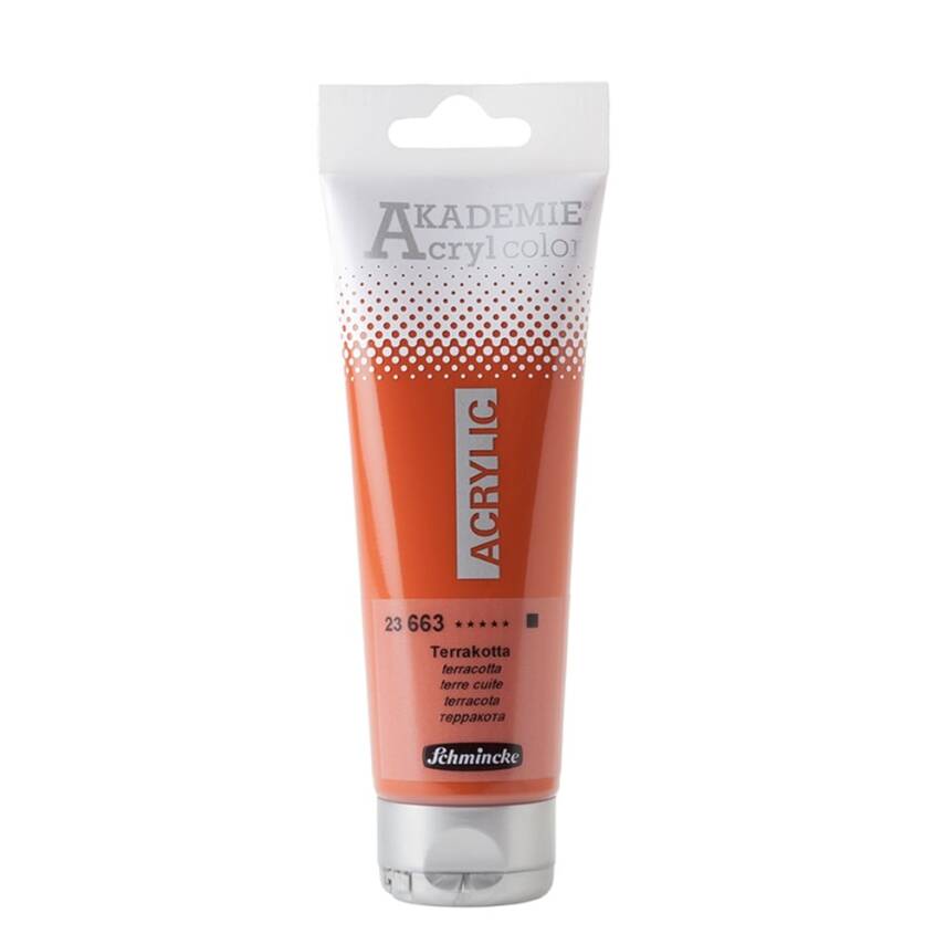 Schmincke Akademie Acrylic Paint 120 ml 663 Terracotta - 1