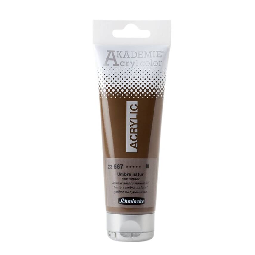 Schmincke Akademie Acrylic Paint 120 ml 667 Raw Umber - 1