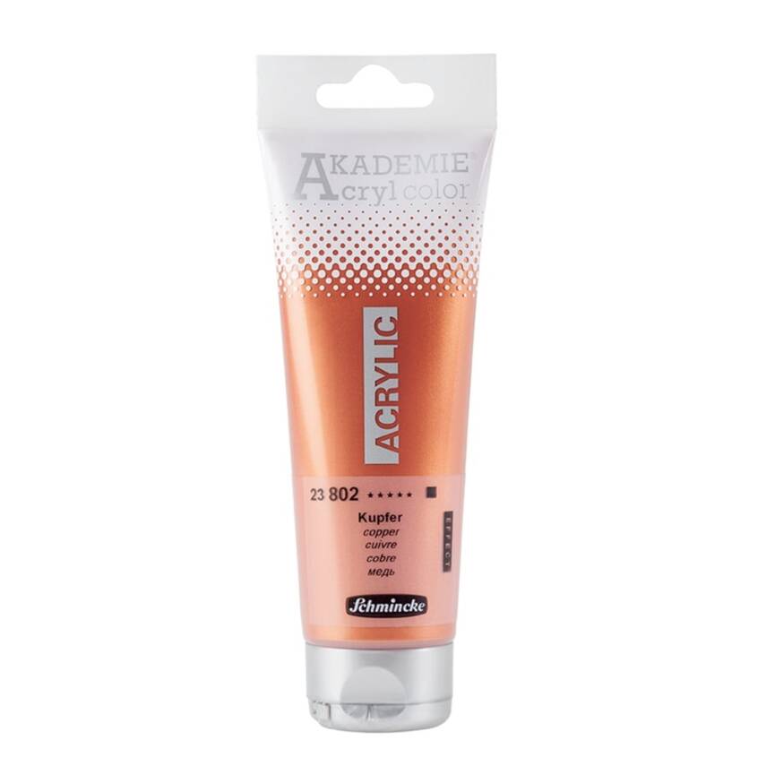 Schmincke Akademie Acrylic Paint 120 ml 802 Copper - 1
