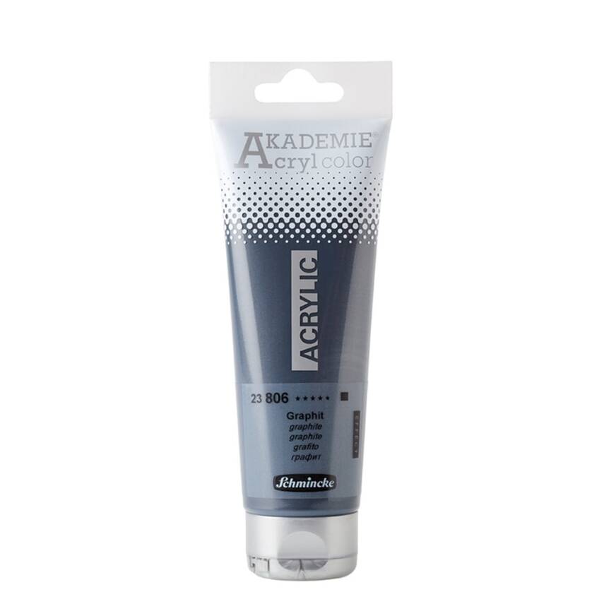 Schmincke Akademie Acrylic Paint 120 ml 806 Graphite - 1