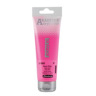 Schmincke Akademie Acrylic Paint 120 ml 855 Neon Pink