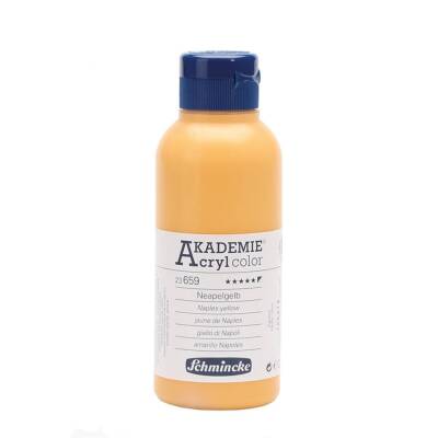 Schmincke Akademie Acrylic Paint 250 ml 659 Naples Yellow - 1