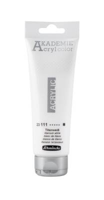 Schmincke Akademie Acrylic Paint 40 ml 111 Titanium White - 2