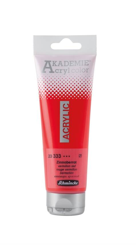 Schmincke Akademie Acrylic Paint 40 ml 333 Vermilion Red - 1